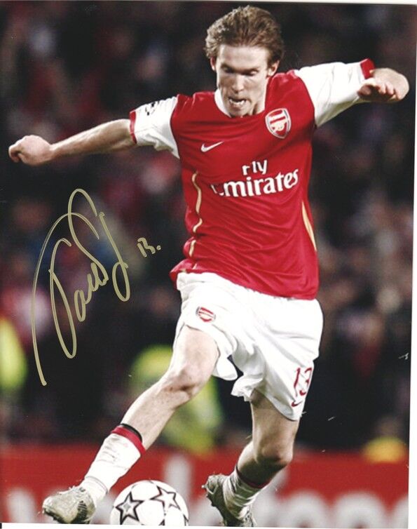 Autogramm Fussball | Arsenal London | 2000er Foto | Alexander HLEB (Spielszene Color XL)