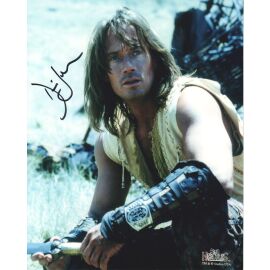Autogramm Film (USA) | Kevin SORBO | 1990er Foto (Filmszene Color XL) "Hercules" 1
