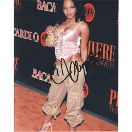 Autogramm Film / Pop (USA) | Christina MILIAN | 2000er Foto (Portrait Color XL) Bacardi