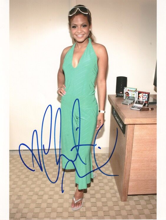 Autogramm Film / Pop (USA) | Christina MILIAN | 2000er Foto (Portrait Color XL) 