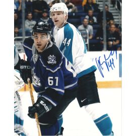 Autogramm Eishockey | USA | San Jose | Christian EHRHOFF | 2000er Foto (Spielszene Color XL)