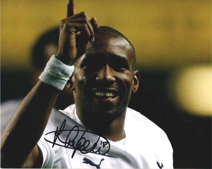 Autogramm Fussball | Tottenham Hotspur | 2009 Foto | Jermain DEFOE (Jubelszene Color XL)