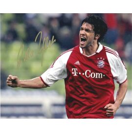 Autogramm Fussball | FC Bayern München | 2003 Foto | Michael BALLACK (Jubelszene Color XL)