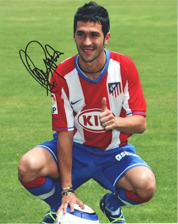 Autogramm Fussball | Atletico Madrid | 2007 Foto | Luis GARCIA (Portrait Color XL)