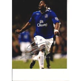 Autogramm Fussball | FC Everton | 2007 Foto | YAKUBU Aiyegbeni (Spielszene Color XL)