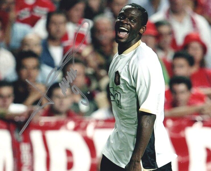 Autogramm Fussball | Manchester United | 2006 Foto | Louis SAHA (Spielszene Color XL)