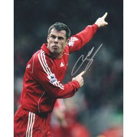 Autogramm Fussball | FC Liverpool | 2000er Foto | Jamie CARRAGHER (Spielszene Color XL)