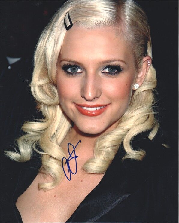 Autogramm Film / Pop (USA) | Ashlee SIMPSON | 2005 Foto (Portrait Color XL) "I Am Me"