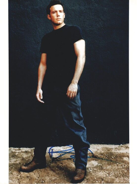 Autogramm Film (USA) | Ben AFFLECK | 2001 Foto (Portrait Color XL) "Pearl Harbor"