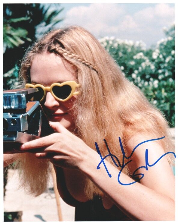 Autogramm Film (USA) | Heather GRAHAM | 1997 Foto (Portrait Color XL) "Boogie Nights"