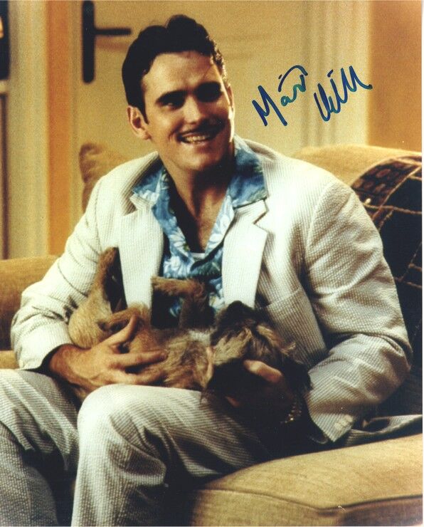 Autogramm Film (USA) | Matt DILLON | 1998 Foto (Portrait Color XL) "Something About Mary"