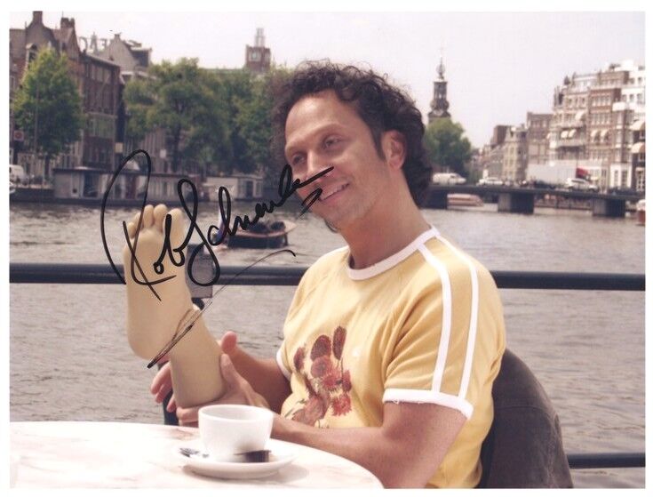 Autogramm Film (USA) | Rob SCHNEIDER | 2005 Foto (Portrait Color XL) "Deuce Bigalow"
