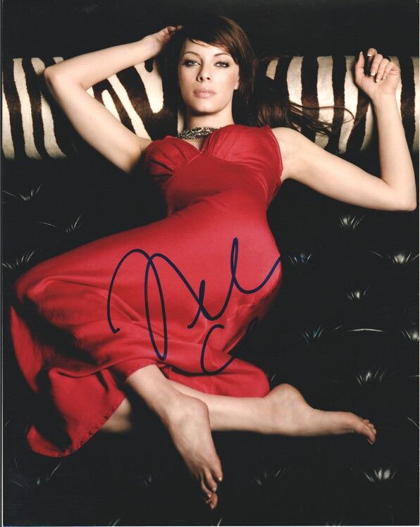Autogramm Film (USA) | Melinda CLARKE | 2007 Foto (Portrait Color XL) Celebrated Living SEXY