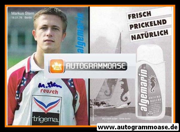 Autogramm Fussball | Hertha BSC Berlin | 1995 | Markus STERN