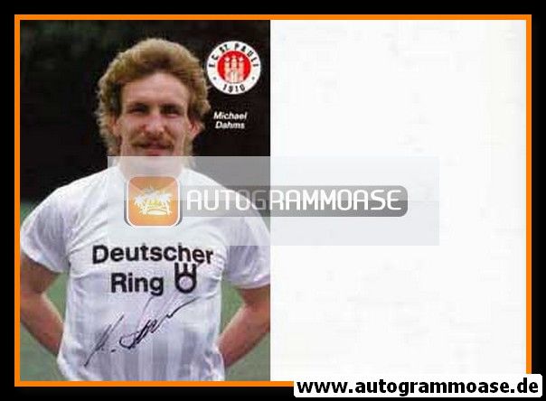 Autogramm Fussball | FC St. Pauli | 1988 | Michael DAHMS