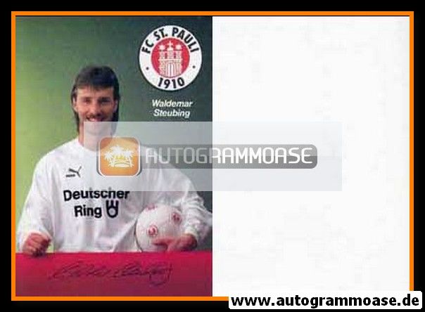 Autogramm Fussball | FC St. Pauli | 1989 | Waldemar STEUBING