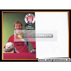 Autogramm Fussball | FC St. Pauli | 1989 | Klaus THOMFORDE