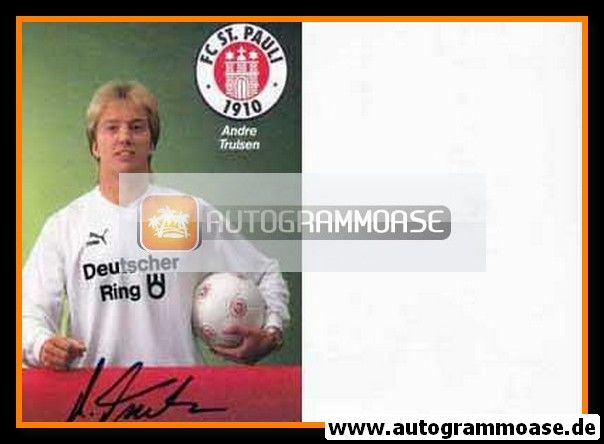 Autogramm Fussball | FC St. Pauli | 1989 | Andre TRULSEN
