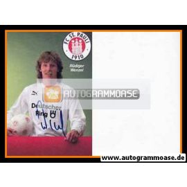 Autogramm Fussball | FC St. Pauli | 1989 | Rüdiger WENZEL