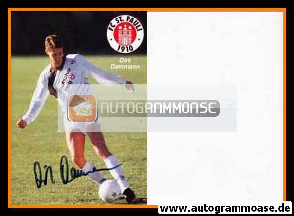 Autogramm Fussball | FC St. Pauli | 1990 | Dirk DAMMANN