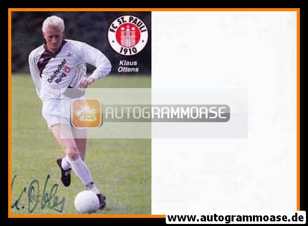Autogramm Fussball | FC St. Pauli | 1990 | Klaus OTTENS