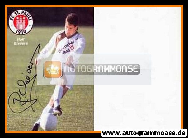 Autogramm Fussball | FC St. Pauli | 1990 | Ralf SIEVERS