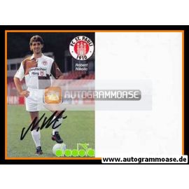 Autogramm Fussball | FC St. Pauli | 1991 | Robert NIKOLIC