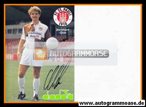 Autogramm Fussball | FC St. Pauli | 1991 | Bernhard OLCK