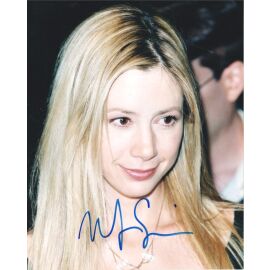 Autogramm Film (USA) | Mira SORVINO | 1999 Foto (Portrait Color XL) "Summer Of Sam"