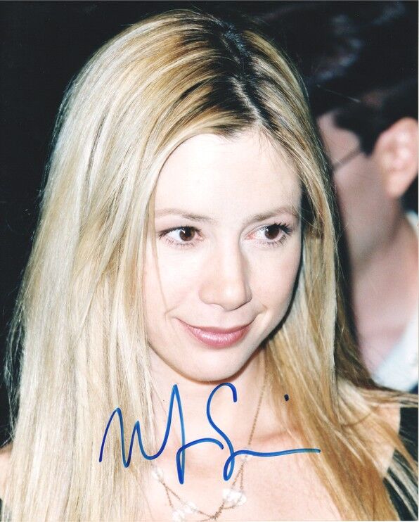 Autogramm Film (USA) | Mira SORVINO | 1999 Foto (Portrait Color XL) "Summer Of Sam"