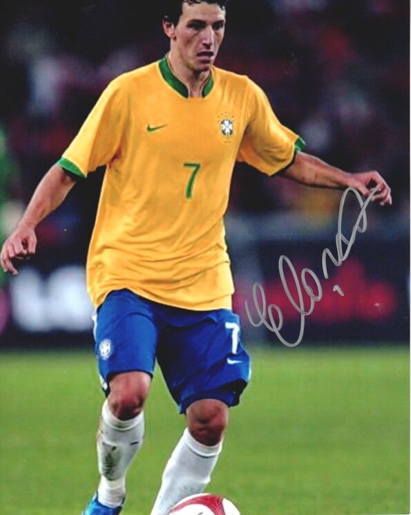 Autogramm Fussball | Brasilien | 2007 Foto | ELANO (Spielszene Color XL)