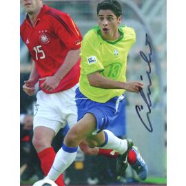 Autogramm Fussball | Brasilien | 2005 Foto | CICINHO (Spielszene Color XL) DFB