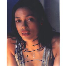Autogramm Film (USA) | Rosario DAWSON | 2005 Foto (Portrait Color XL) "Sin City"