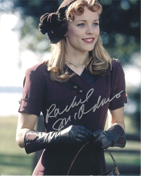 Autogramm Film (CAN) | Rachel McADAMS | 2004 Foto (Portrait Color XL) "The Notebook"