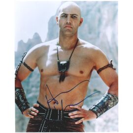 Autogramm Film (RSA) | Arnold VOSLOO | 1999 Foto (Portrait Color XL) "The Mummy"