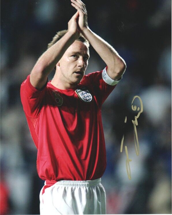 Autogramm Fussball | England | 2006 WM Foto | John TERRY (Spielszene Color XL)