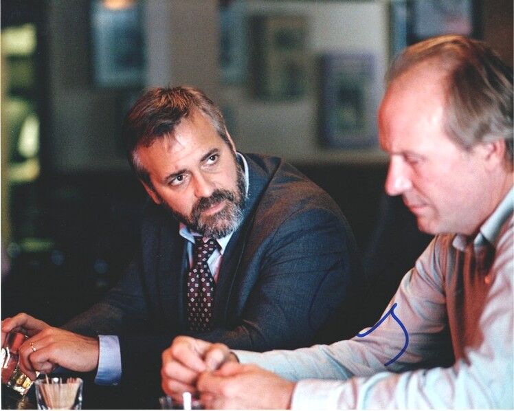 Autogramm Film (USA) | George CLOONEY | 2005 Foto (Filmszene Color XL) "Syriana"
