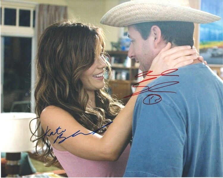Autogramme Film (USA) | Kate BECKINSALE + Adam SANDLER | 2006 Foto (Filmszene Color XL) "Click"