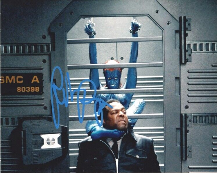 Autogramm Film (USA) | Rebecca ROMIJN | 2003 Foto (Filmszene Color XL) "X-Men 2"