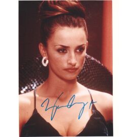 Autogramm Film (ESP) | Penelope CRUZ | 2001 Foto (Portrait Color XL) "Blow"
