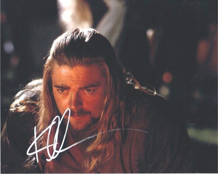 Autogramm Film (NZL) | Karl URBAN | 2002 Foto (Portrait Color XL) "Lord Of The Rings"