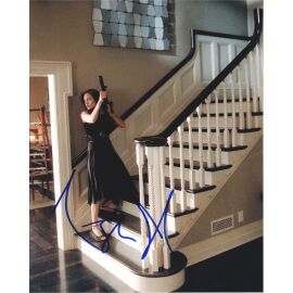 Autogramm Film (USA) | Angelina JOLIE | 2005 (Filmszene Color XL) "Mr. + Mrs. Smith"