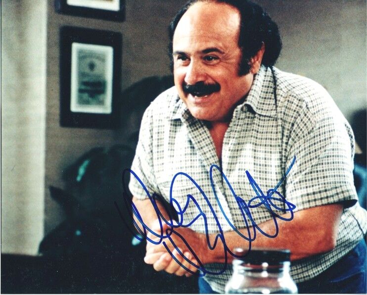 Autogramm Film (USA) | Danny DeVITO | 2005 Foto (Portrait Color XL) "Be Cool"