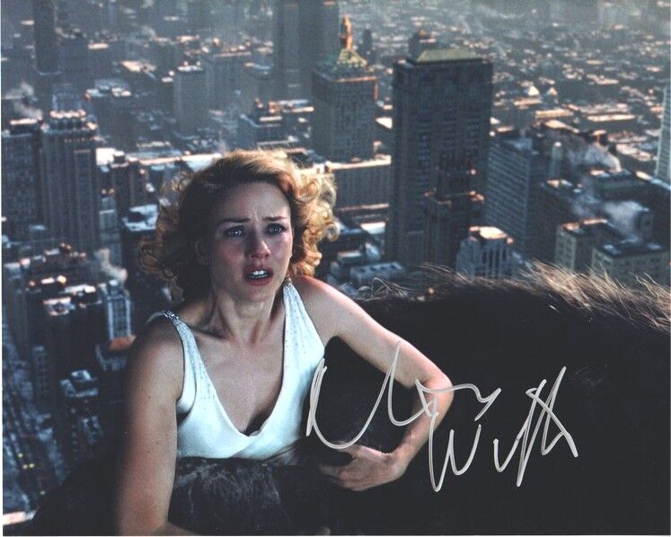 Autogramm Film (UK) | Naomi WATTS | 2005 Foto (Filmszene Color XL) "King Kong"