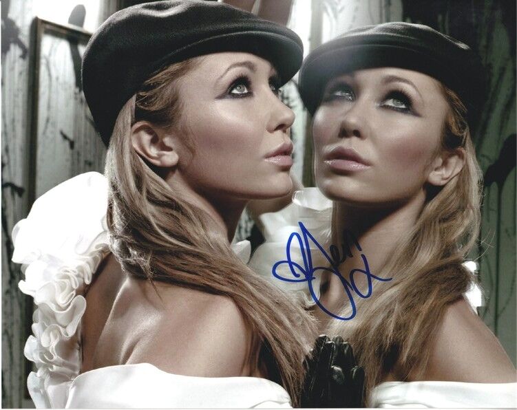 Autogramm Pop (UK) | Jenny FROST | 2005 Foto (Portrait Color XL) "Crash Landing"