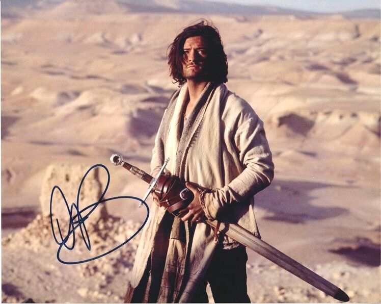 Autogramm Film (UK) | Orlando BLOOM | 2005 Foto (Portrait Color XL) "Kingdom Of Heaven"