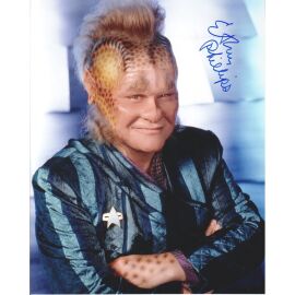 Autogramm Film (USA) | Ethan PHILLIPS | 1990er Foto (Portrait Color XL) "Star Trek"