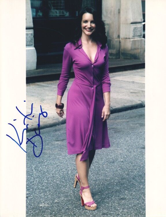 Autogramm Film (USA) | Kristin DAVIS | 2003 Foto (Portrait Color XL) "Sex And The City"