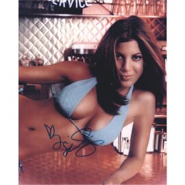 Autogramm Film (USA) | Tori SPELLING | 1996 Foto (Portrait Color XL) "Beverly Hills 90210" SEXY