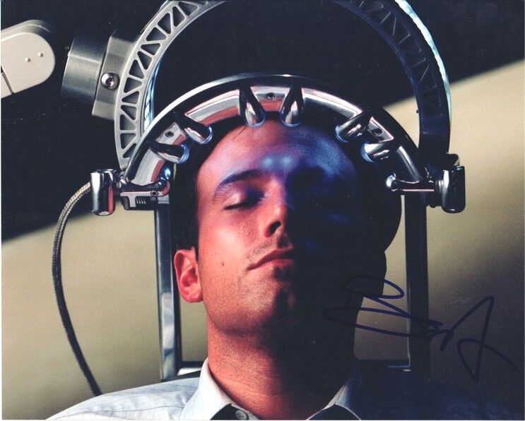 Autogramm Film (USA) | Ben AFFLECK | 2003 Foto (Portrait Color XL) "Paycheck"